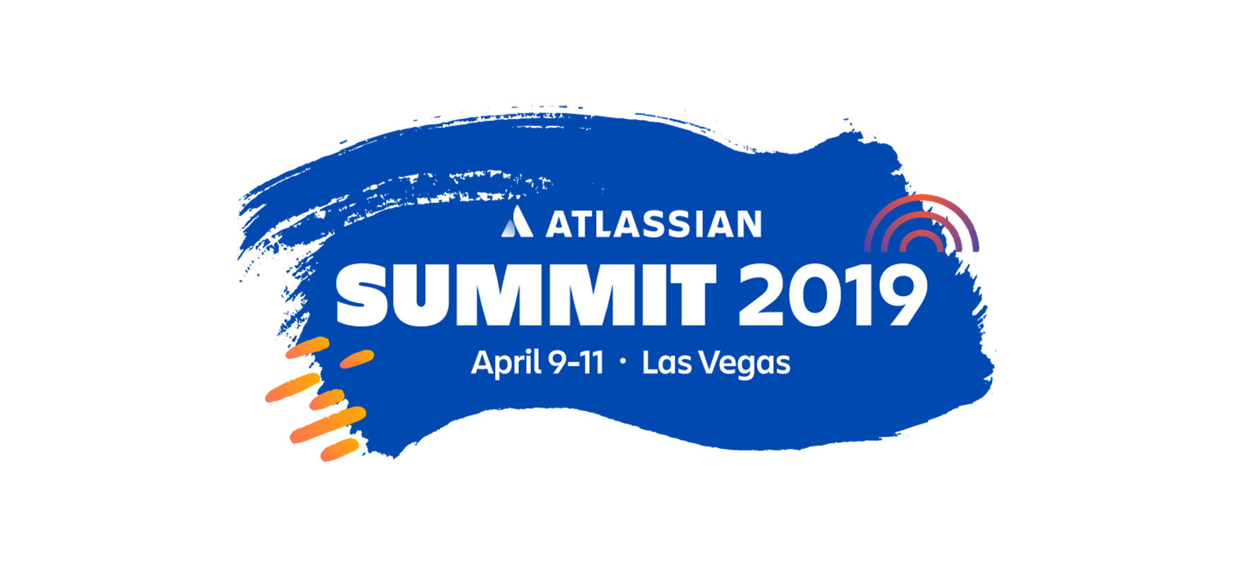 Werbebanner des Atlassian Summit 2019 am 9. - 11.04.2019 in Las Vegas.