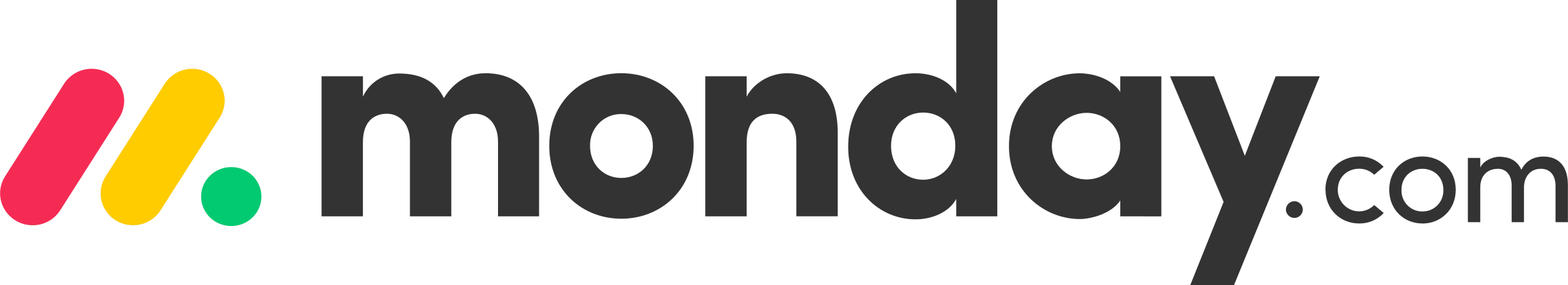 Logo: monday.com mit Schriftzug