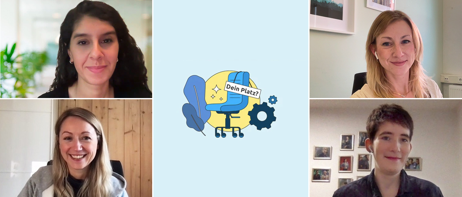 Portraits der Mitglieder:innen des Team Irene.