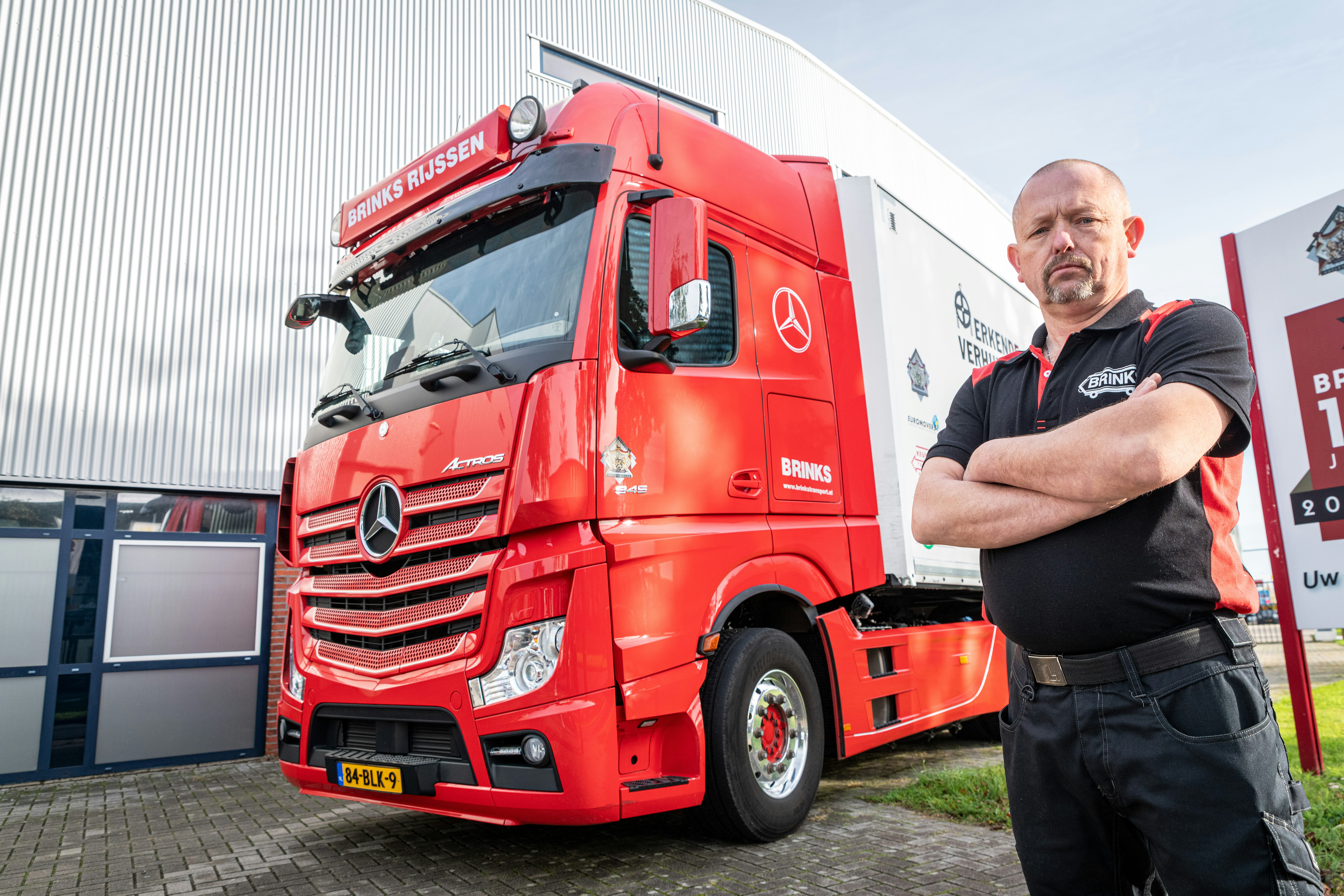 Brinks Transport werkkleding