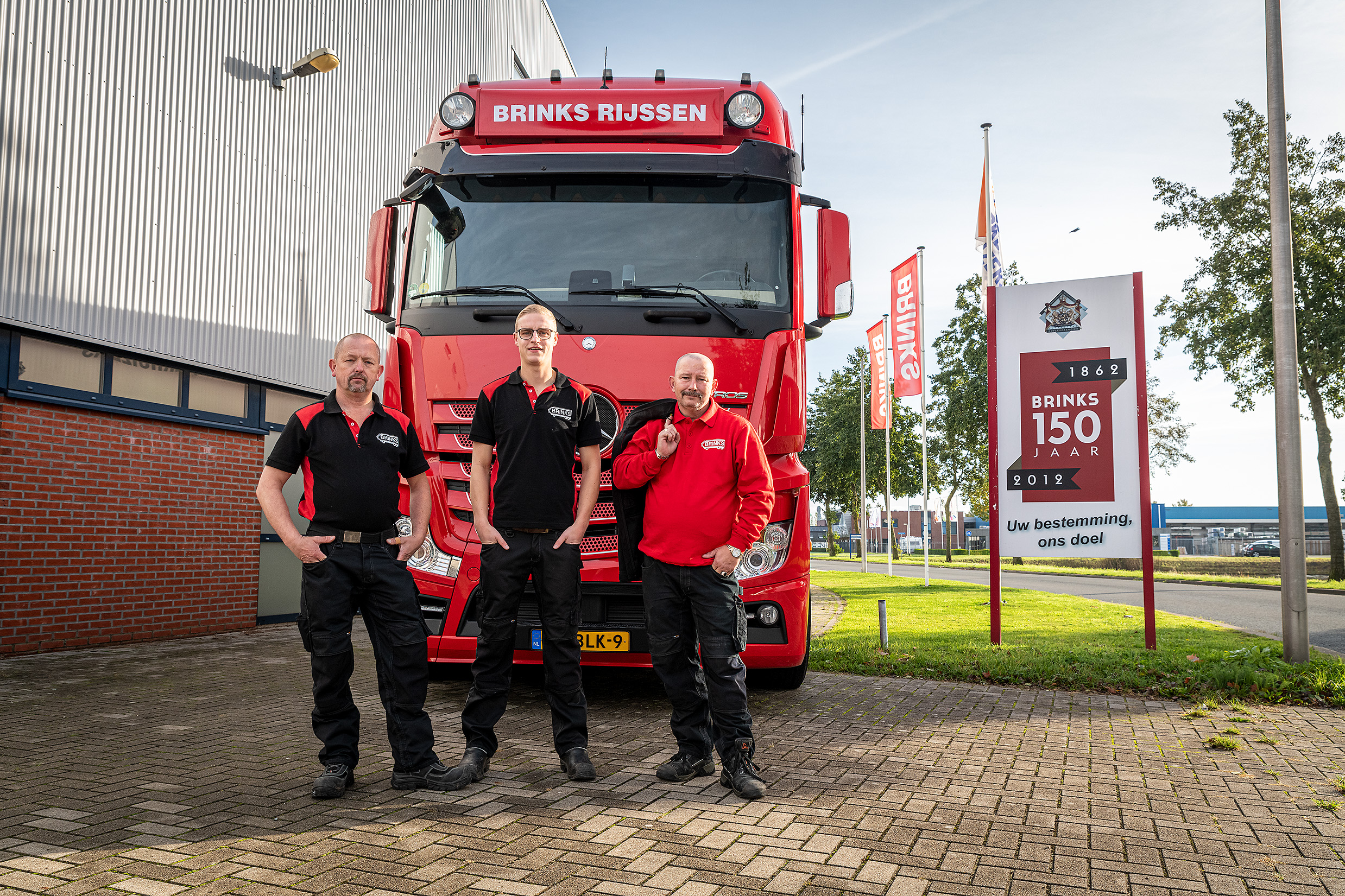Brinks Transport bedrijfskleding
