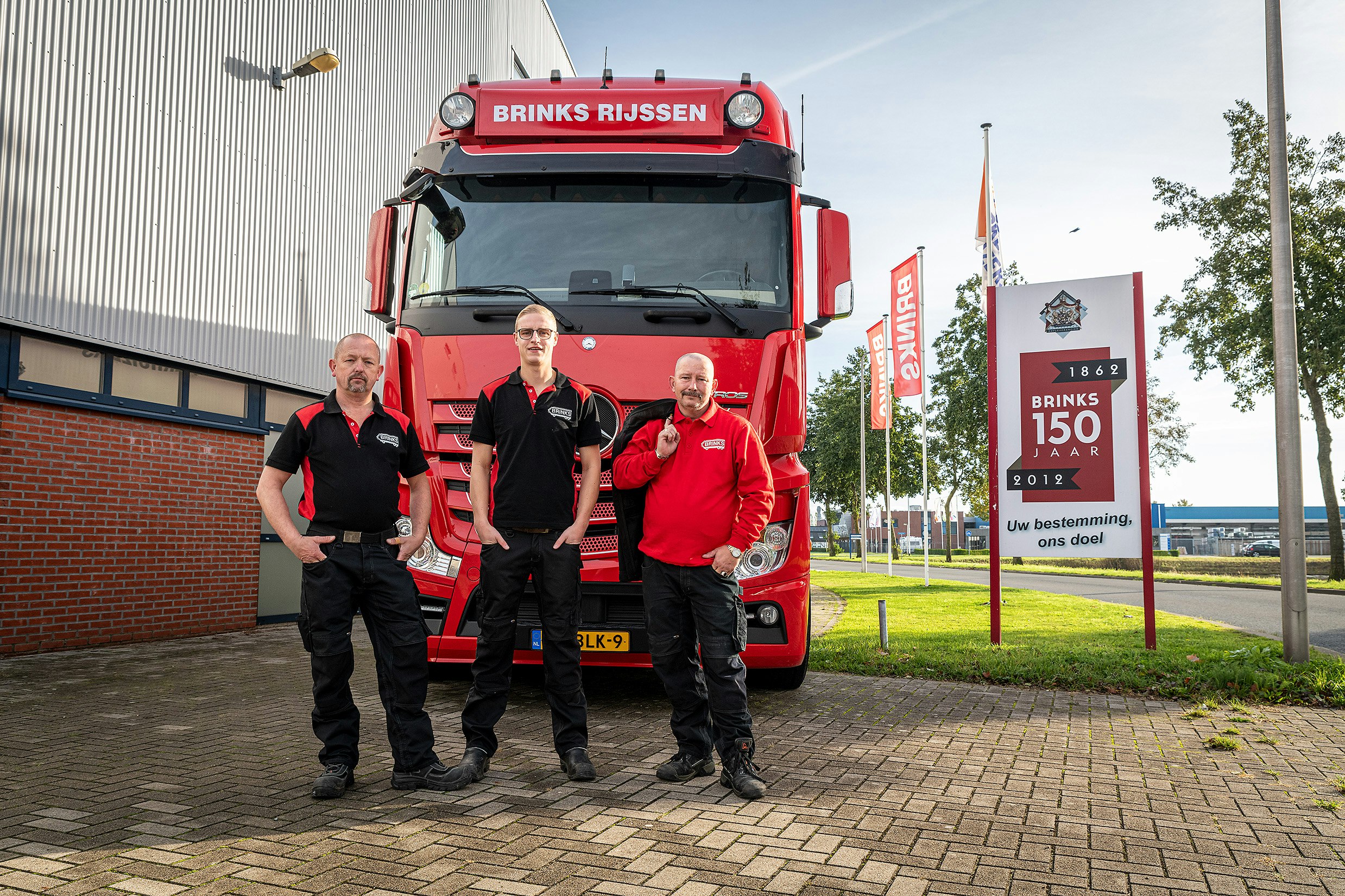 Brinks Transport bedrijfskleding