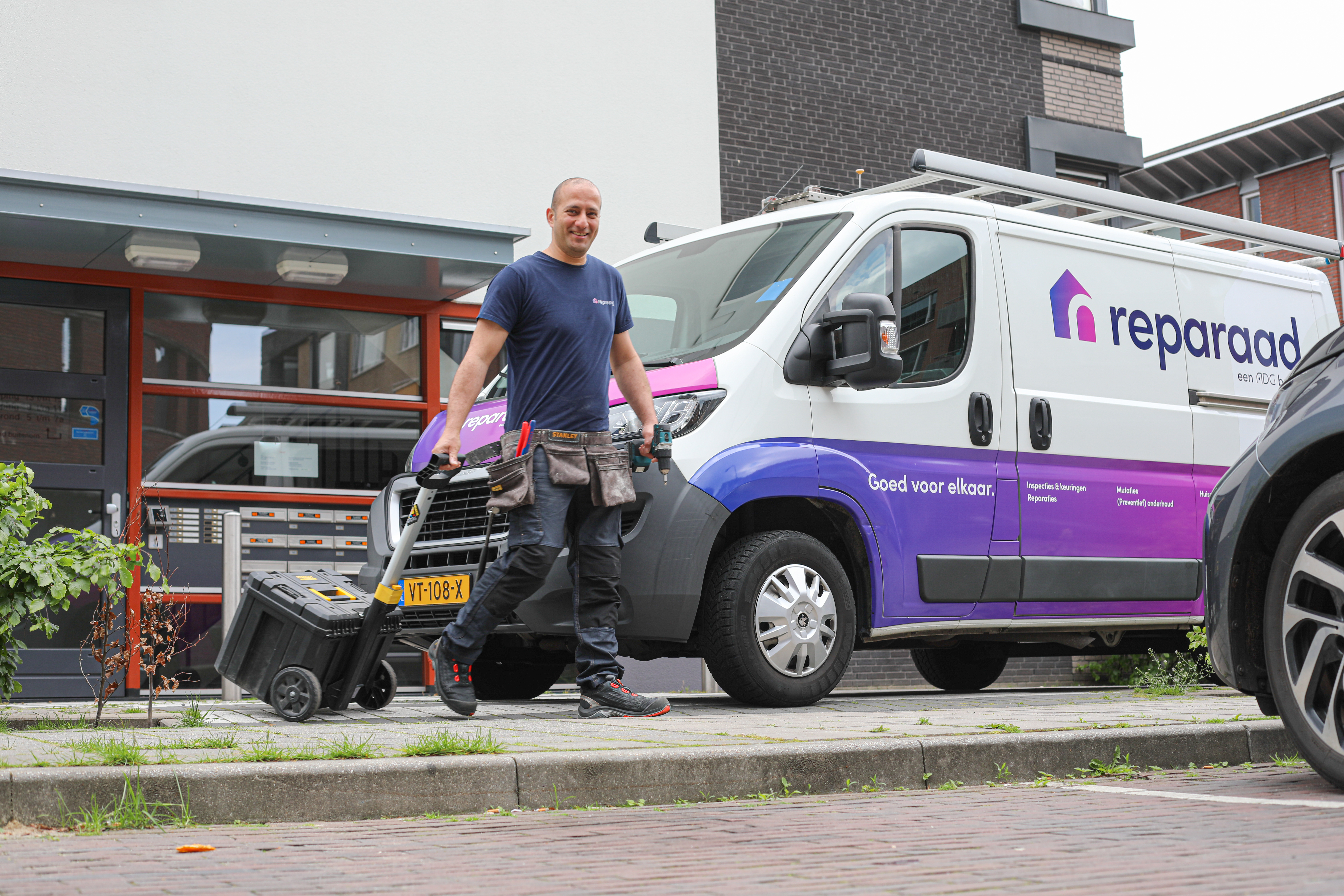 Reparaad bedrijfskleding