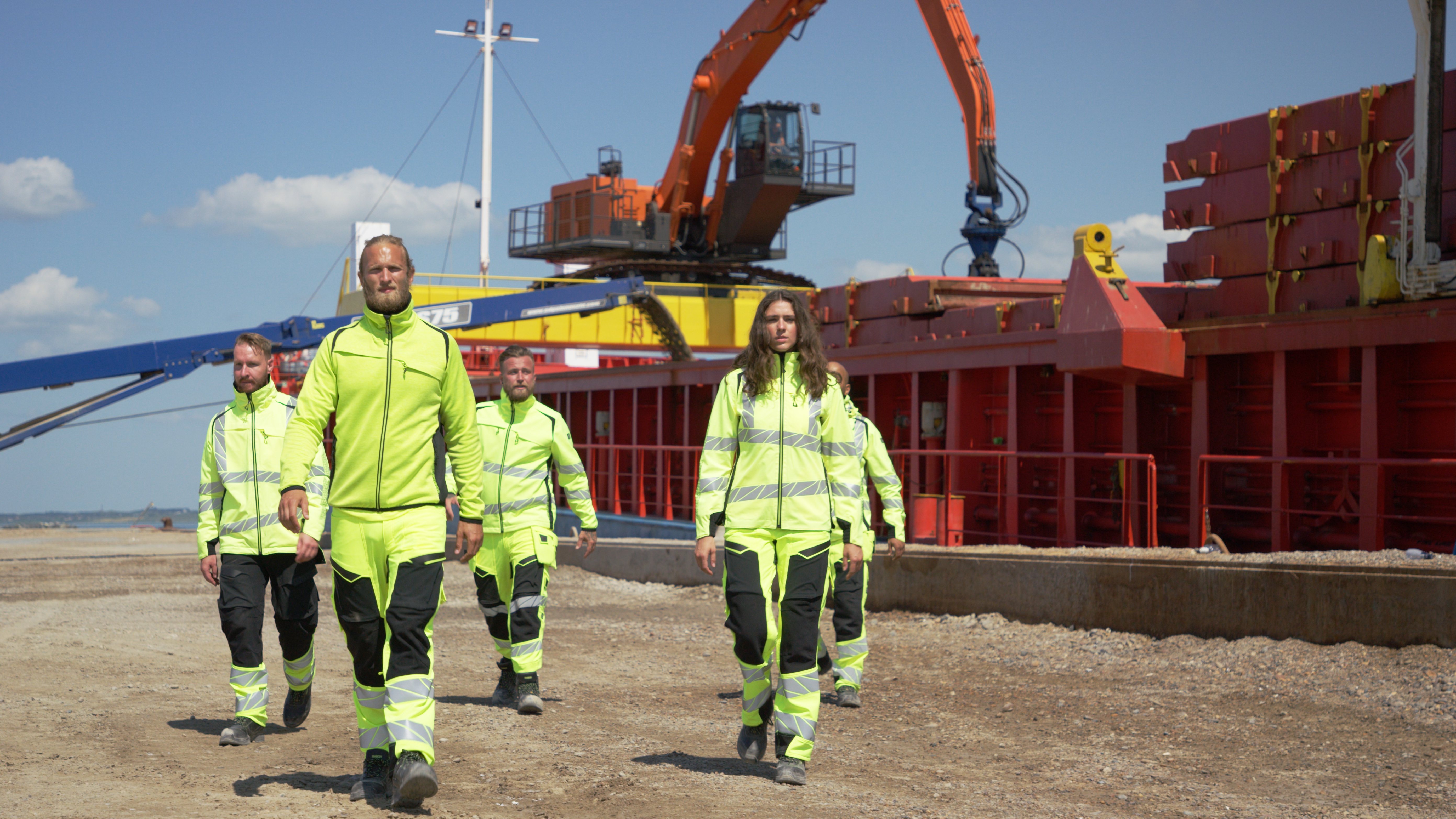 Hi vis werkkleding top