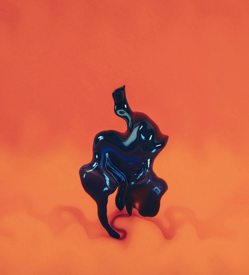 Hollow Forms liquid distortion image animation