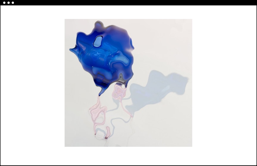 Hollow Forms liquid distortion image animation