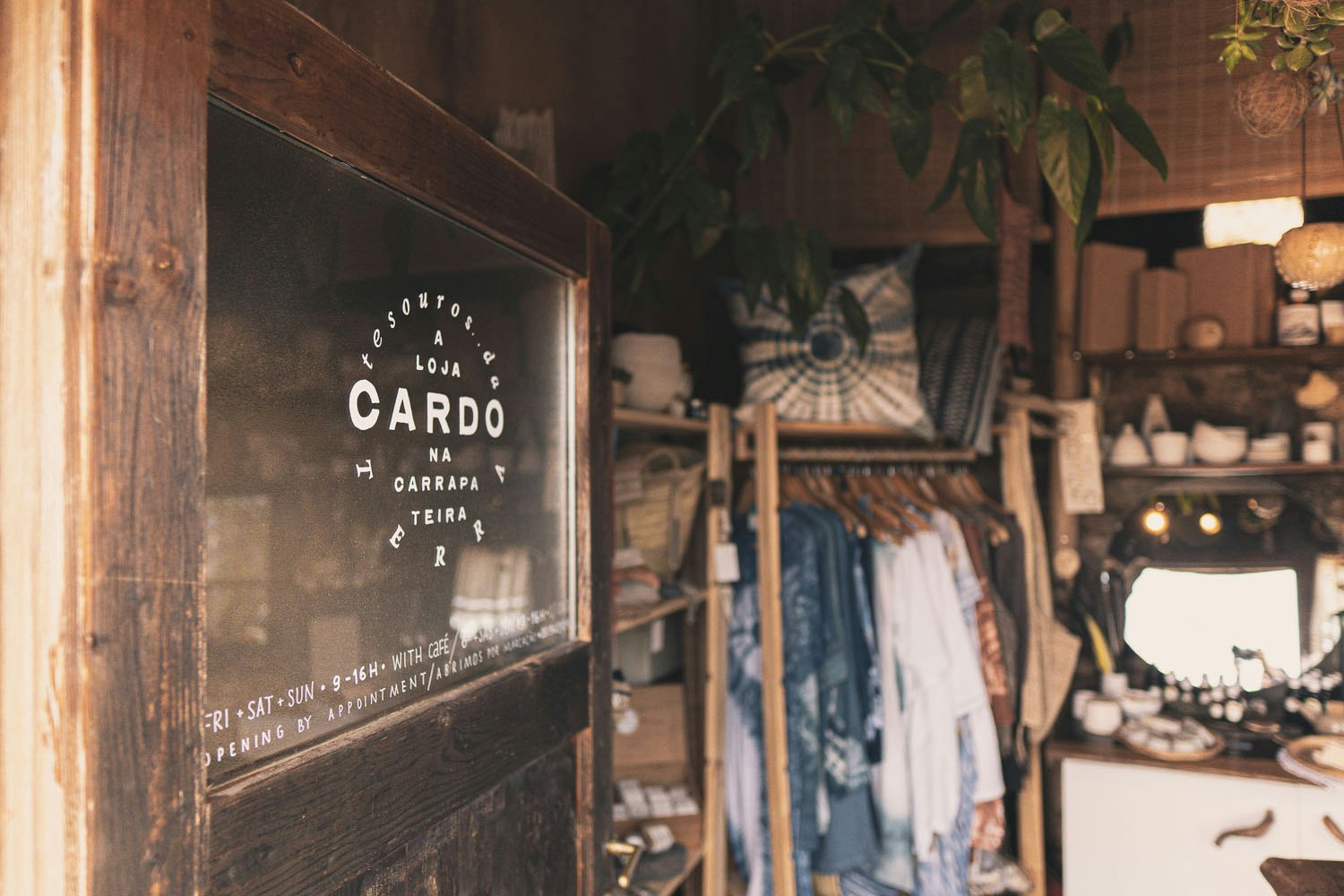 Cardo sustainable shop in Portugal