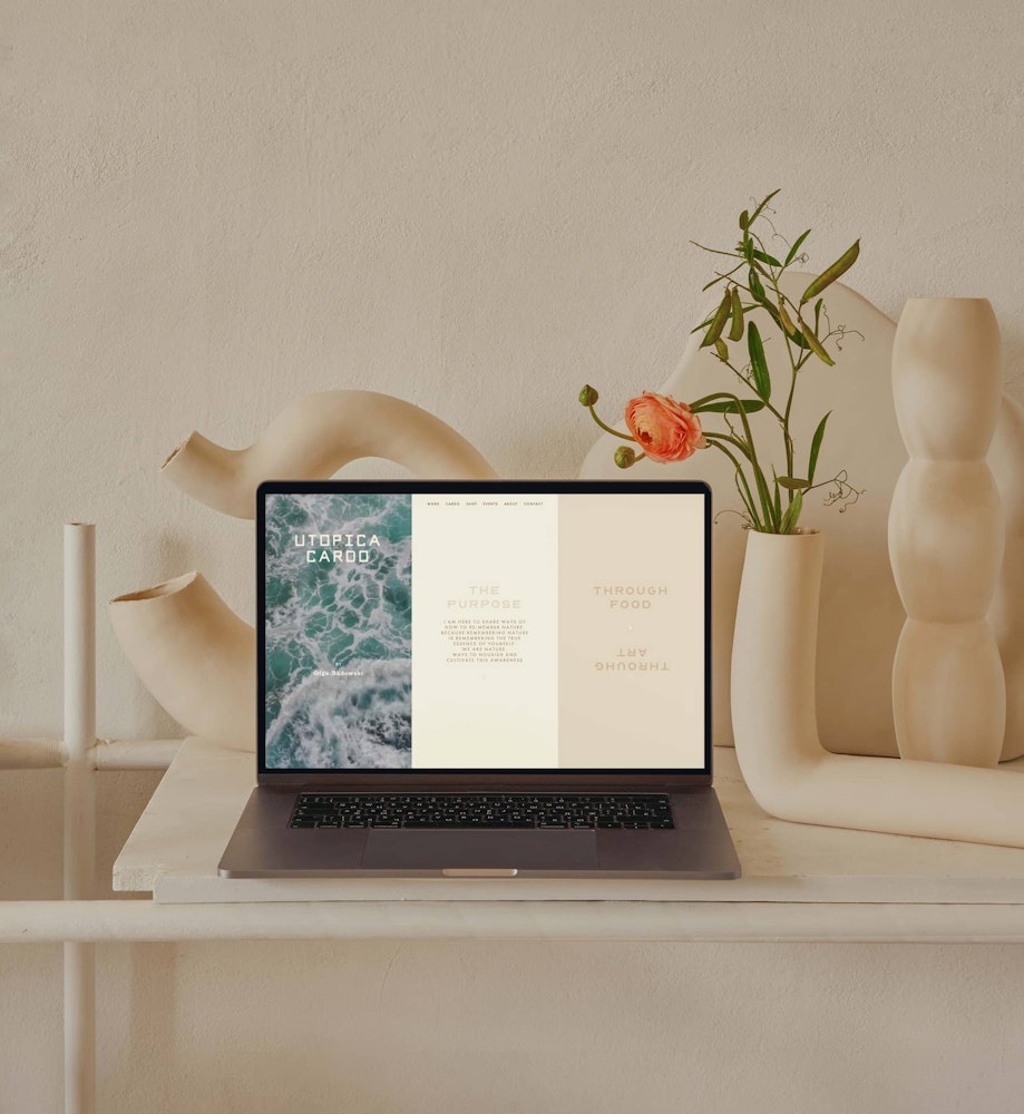 Cardo Utopica web design