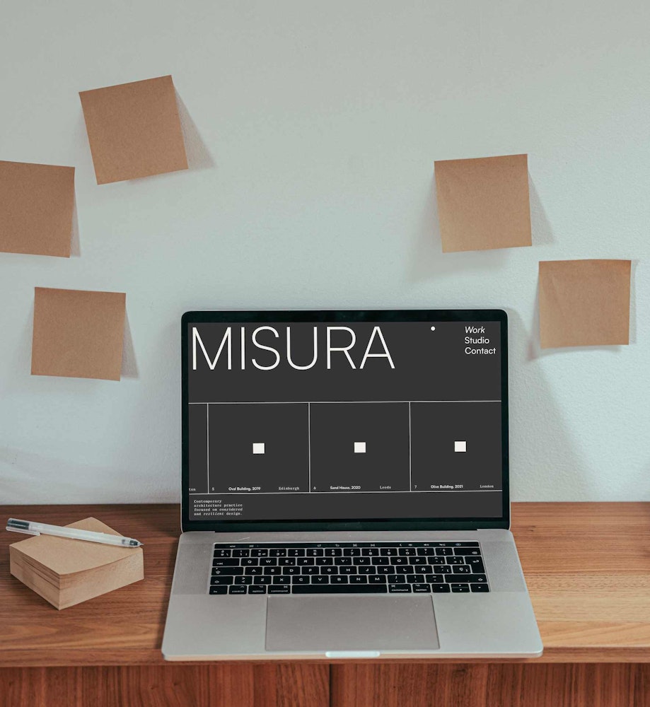 misura architecture studio website