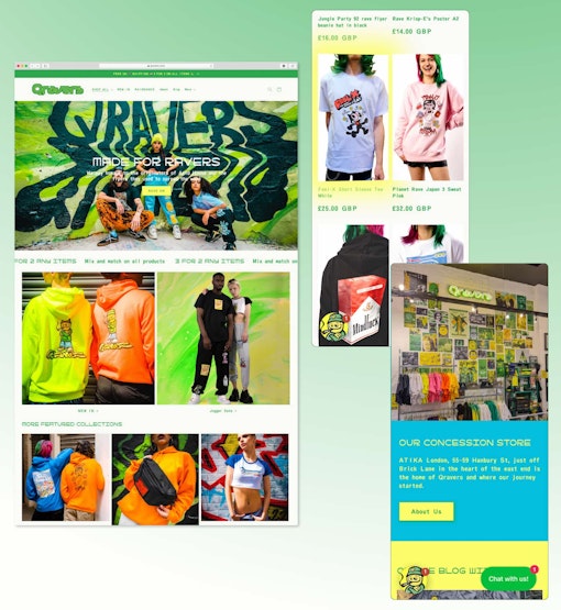 Qravers website