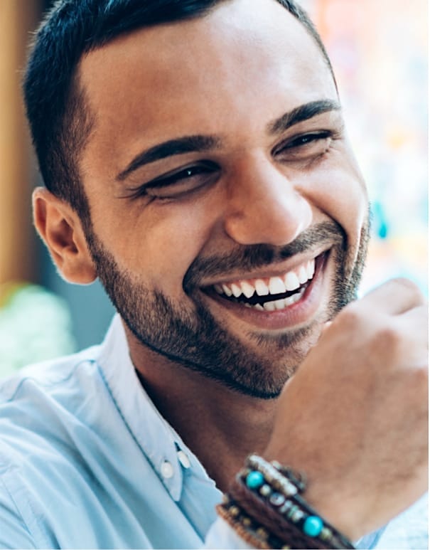 Young Gentleman Laughing