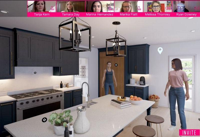 Floor Trends: Influencers Gain First Look at Surreal Virtual Event Platform