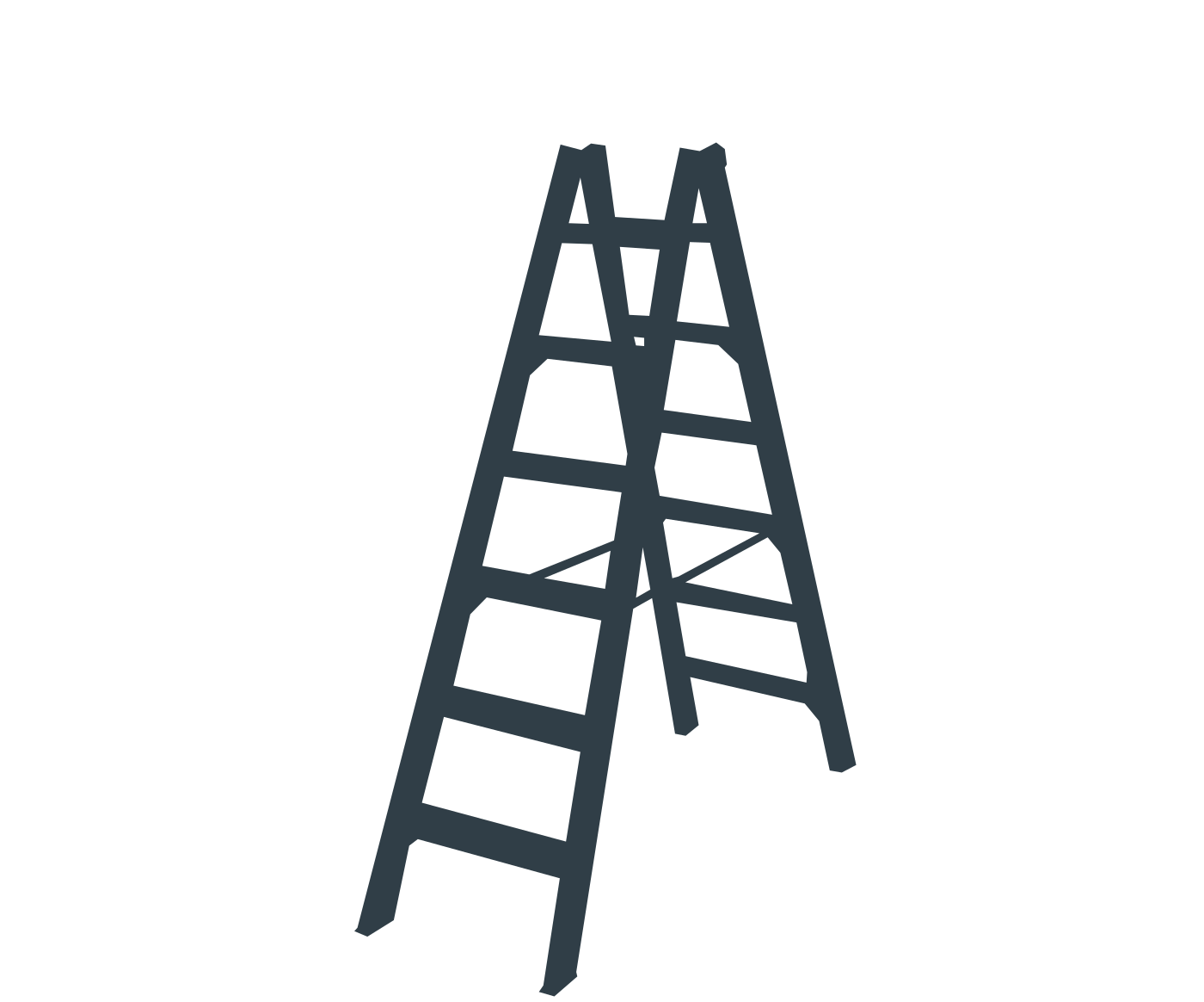 Stable and safe step ladders from Wibe Ladders
