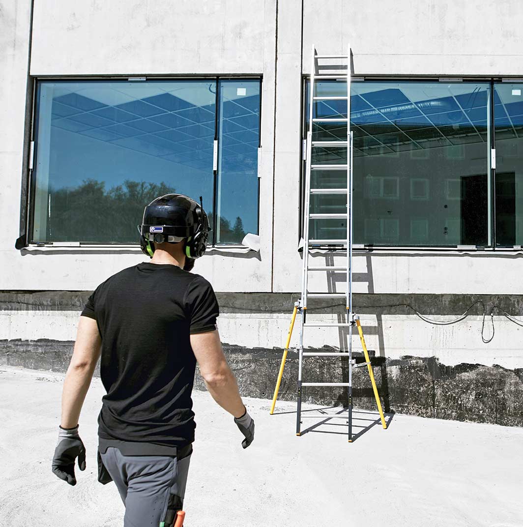Telescopic and leaning ladders for professional use | W.steps