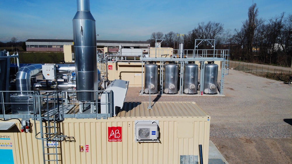 THE FIRST BIOMETHANE PLANT FROM AGRICULTURAL WASTE IN ITALY AZIENDA