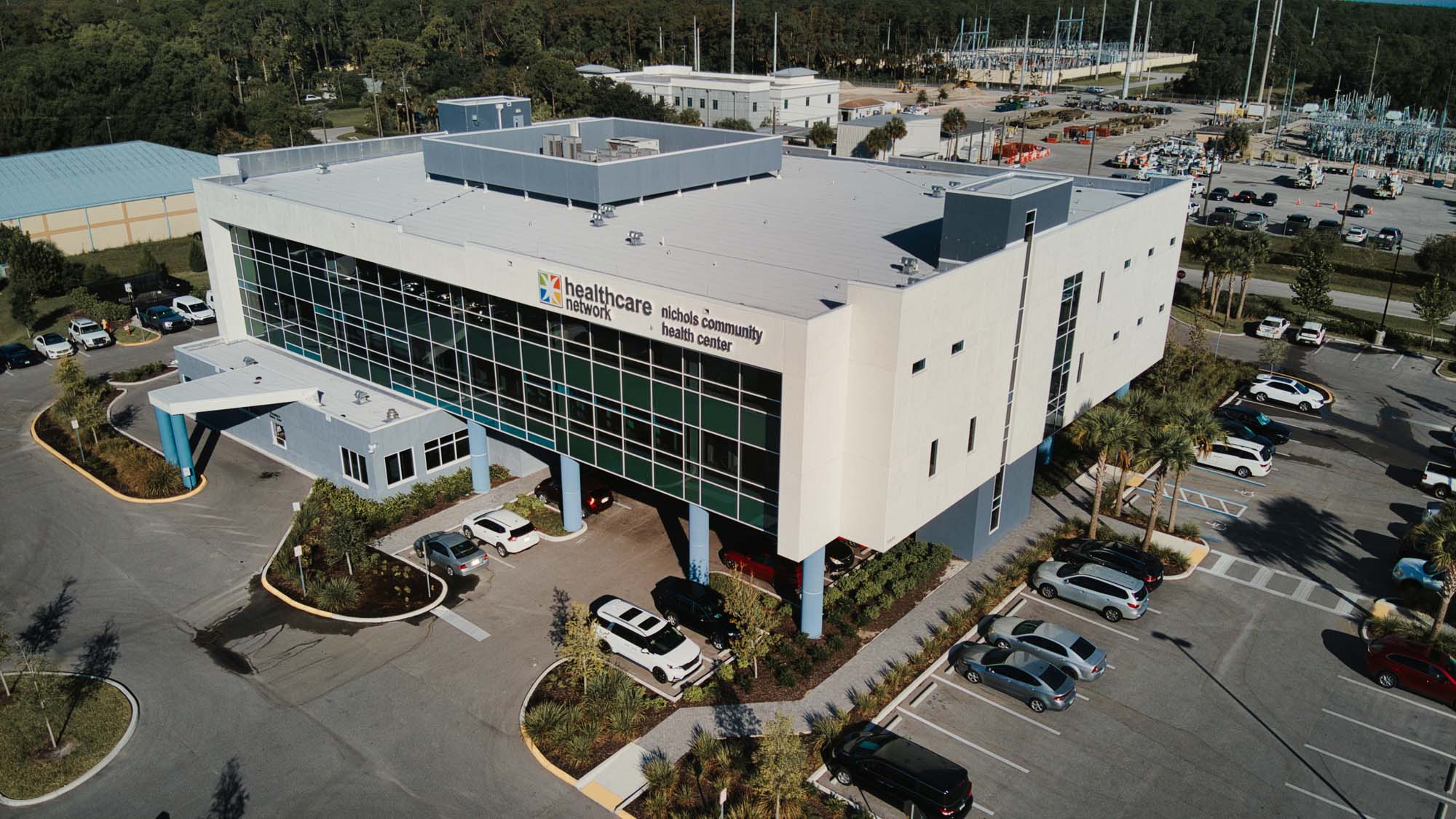Ariel image a healthcare facility