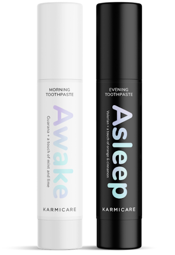 KARMICARE Biorhythmic Oral Hygiene Set (fluoride-free, with Nano-hydroxyapatite)