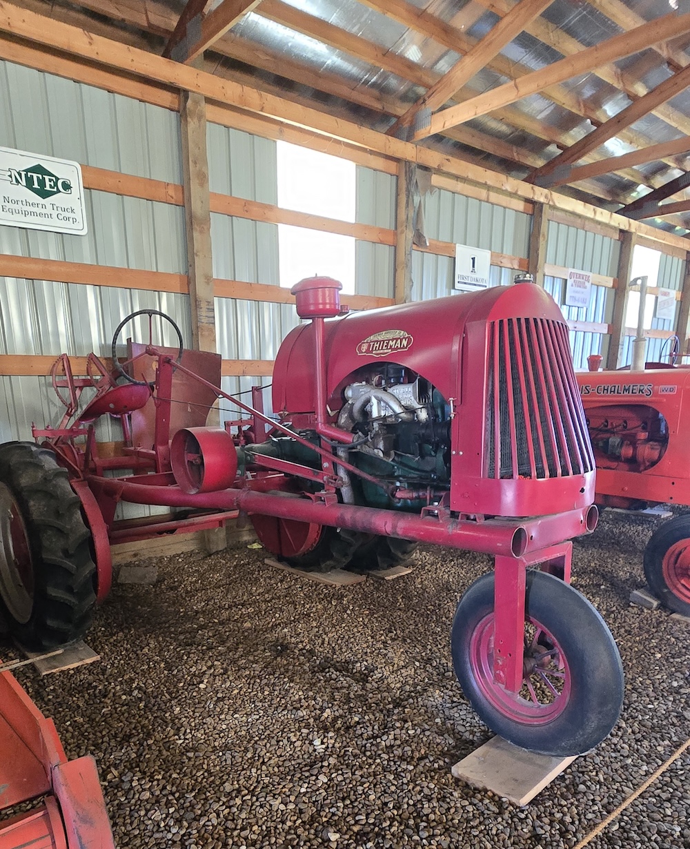 old tractor