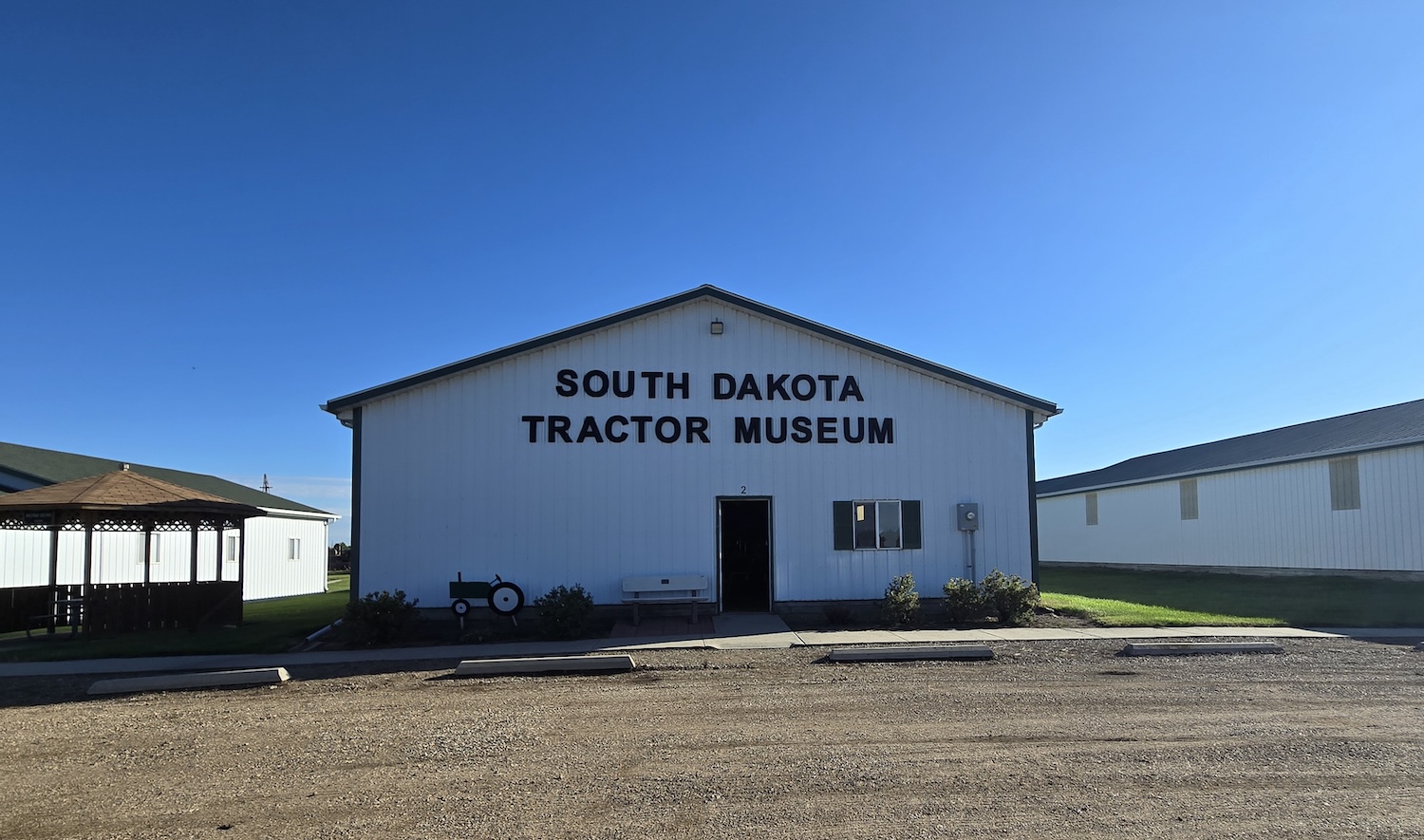 front of the South Dakota Tractor Museum property