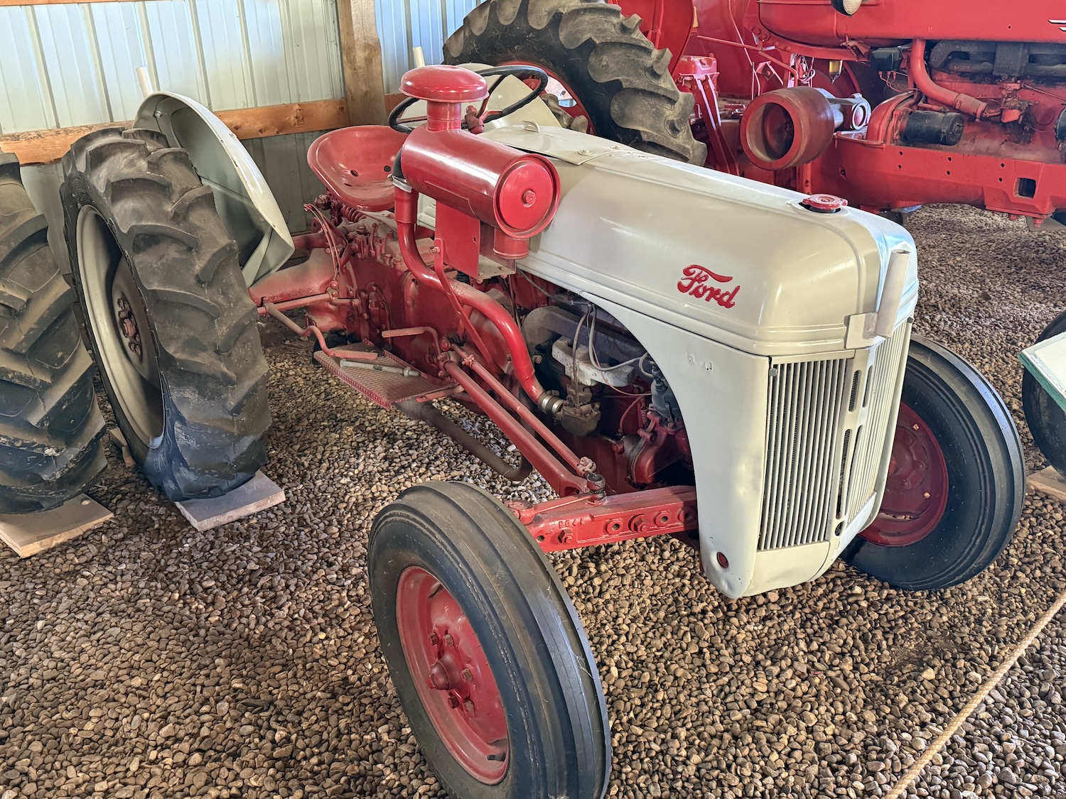 old Ford tractor