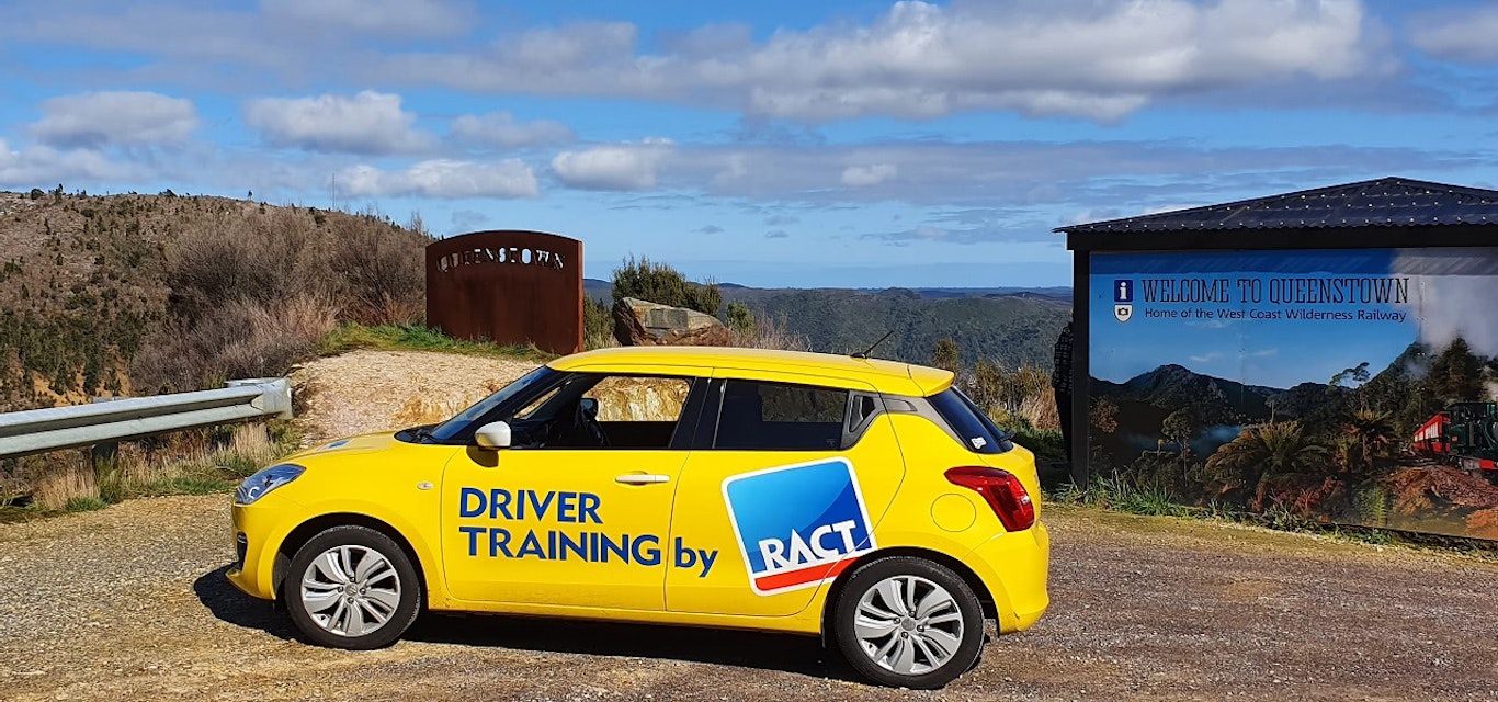 RACT car in Queenstown