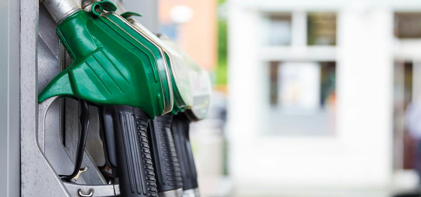 close up photo of petrol bowser