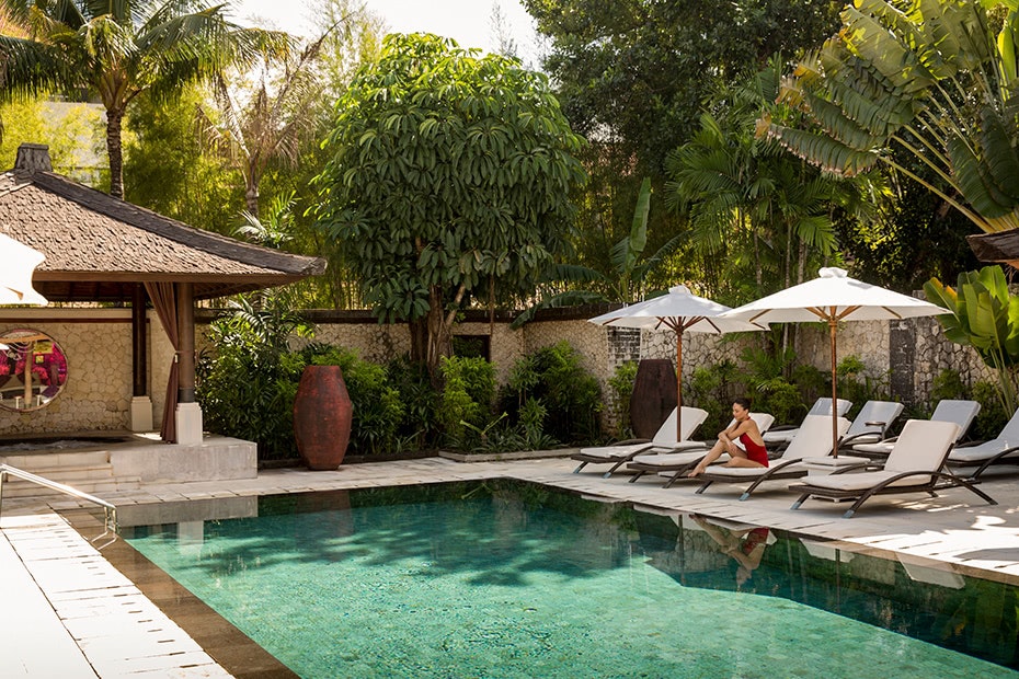 Bali resort pool