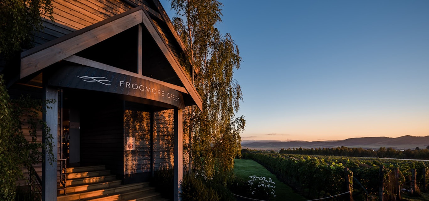 Frogmore Creek at sunset Frogmore Creek at sunset
