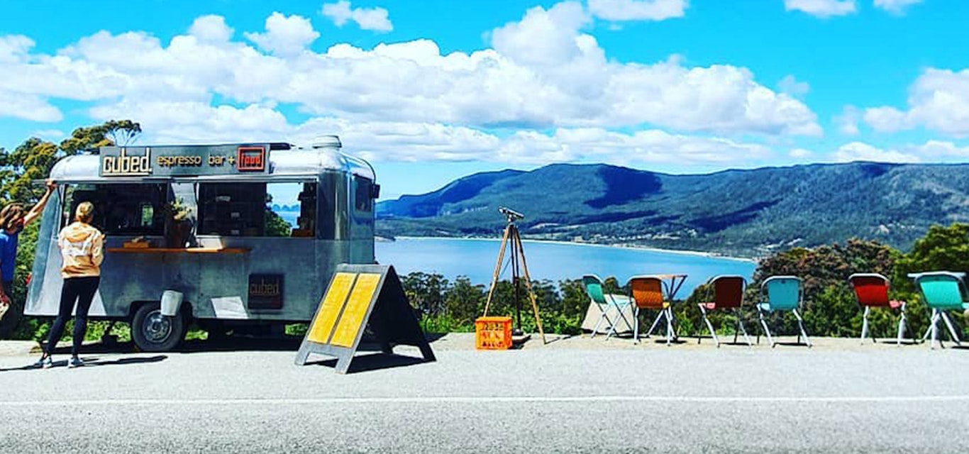 Cubed Espresso at Pirates Bay Lookout