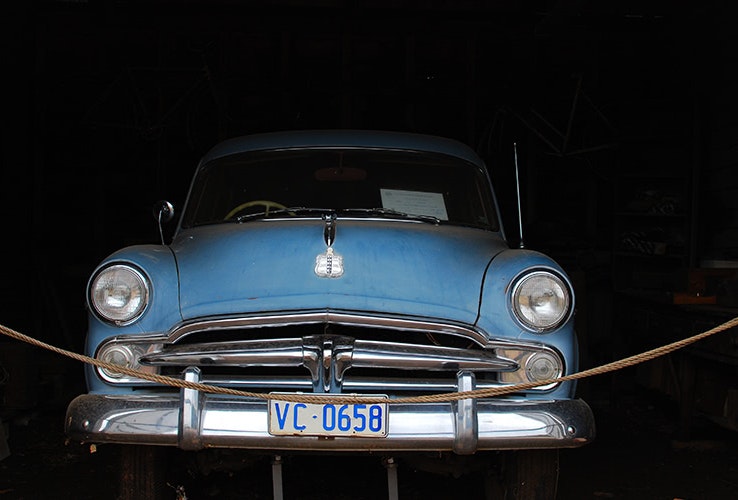 Dodge 1950s Kingsway Coronet in sky blue