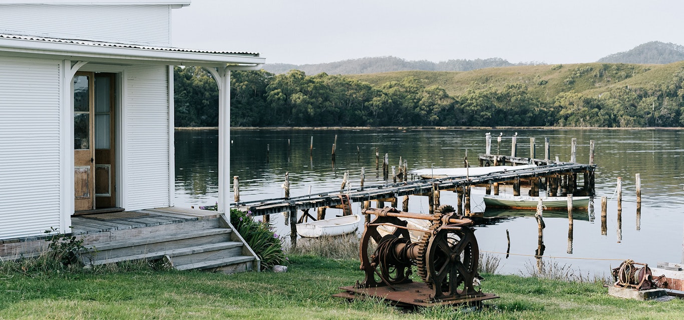 Your own private jetty at Captain's Rest Private jetty.