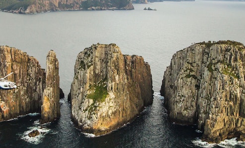 Rocky ocean views.