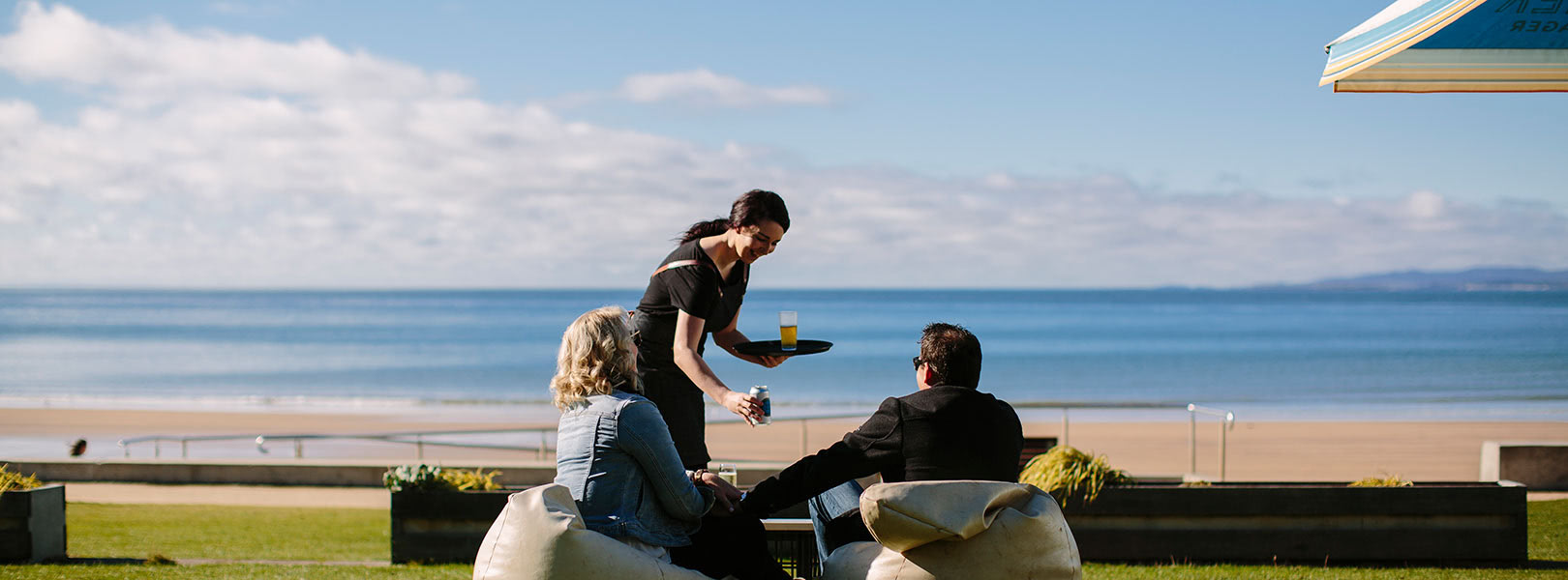 Alfresco dining at Drift