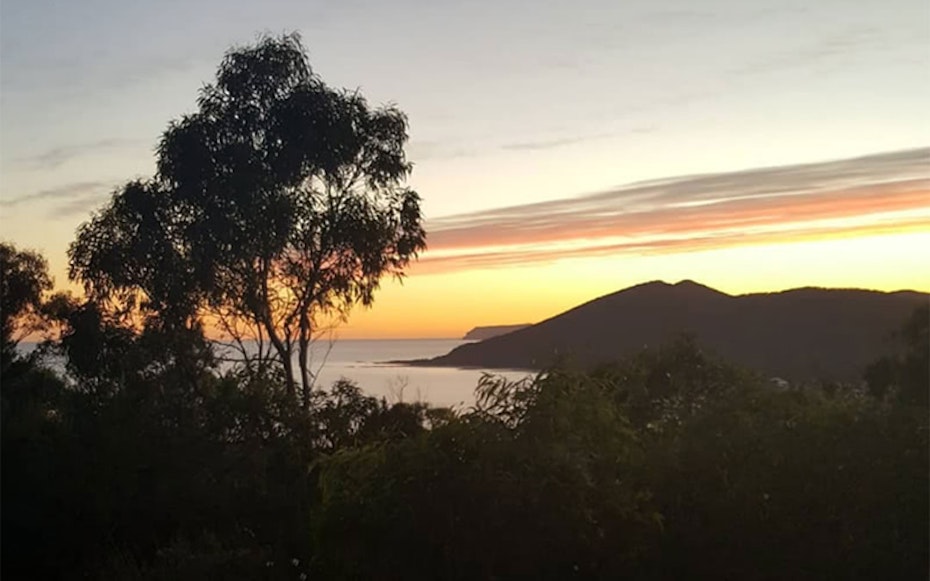 Sunrise at Sisters Beach