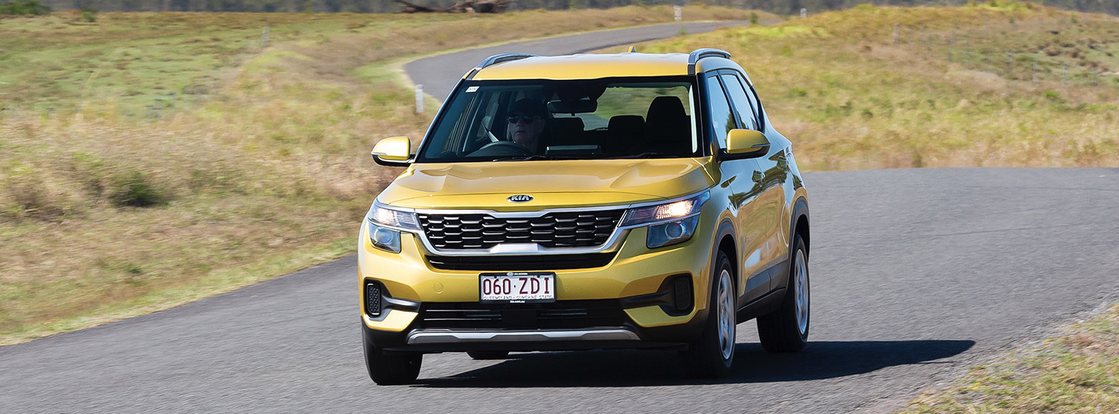 Kia Seltos in Starbright Yellow