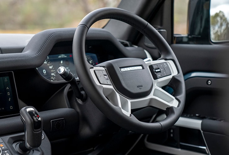 Land Rover interior