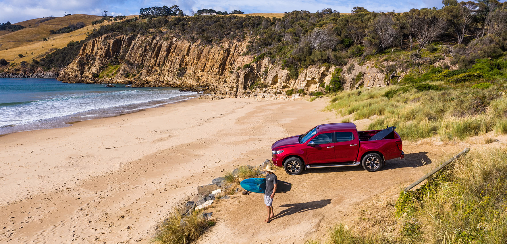 Chasing waves in the new Mazda BT-50