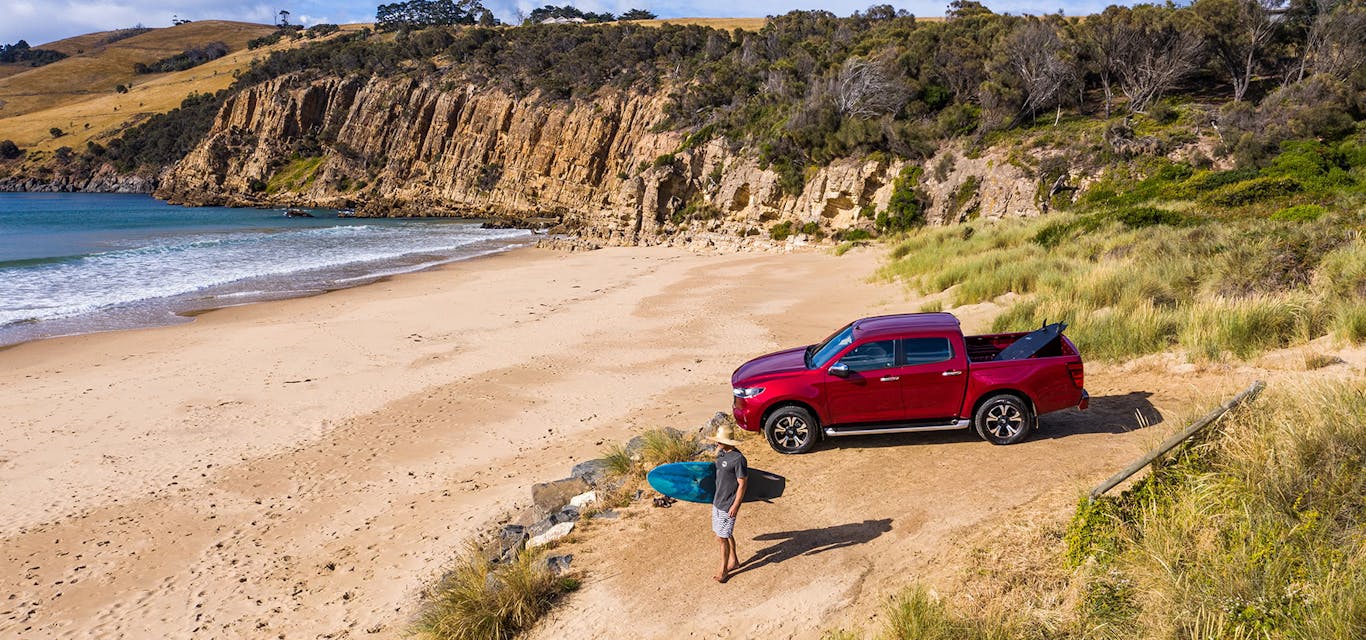 Chasing waves in the new Mazda BT-50 Chasing waves in the new Mazda BT-50
