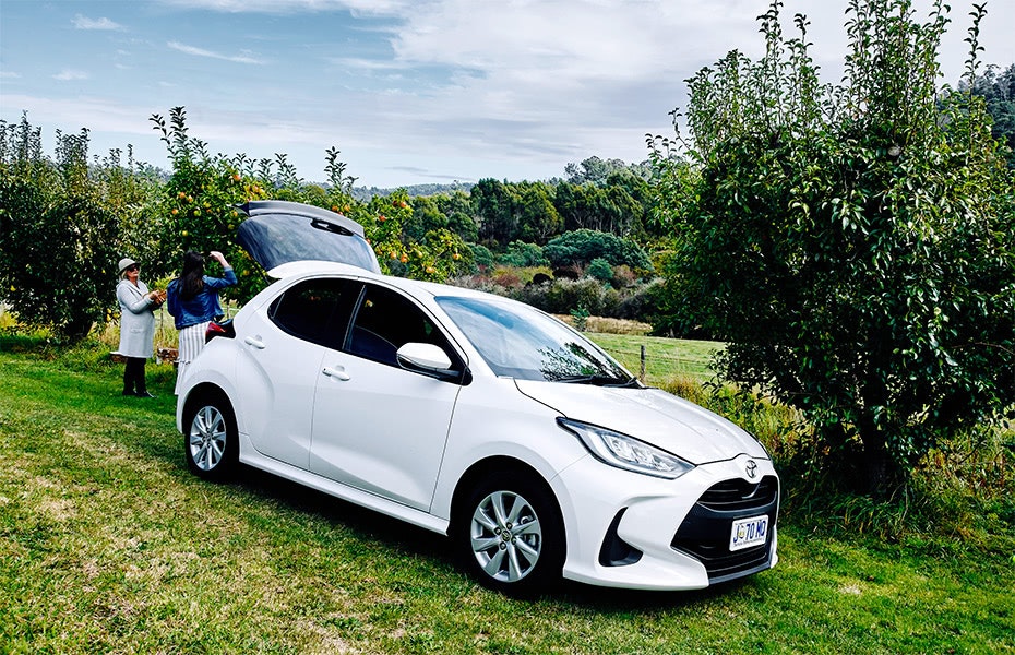 Car exterior.