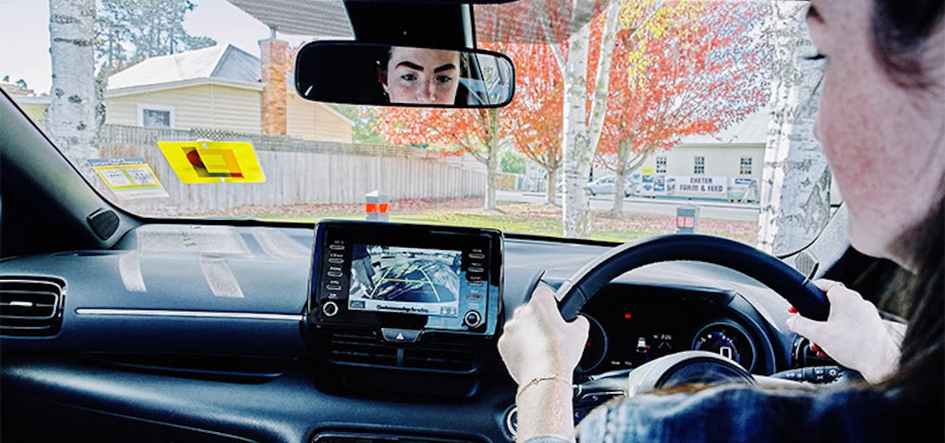 The Yaris gets the Gen Z vote too Learner driver practising