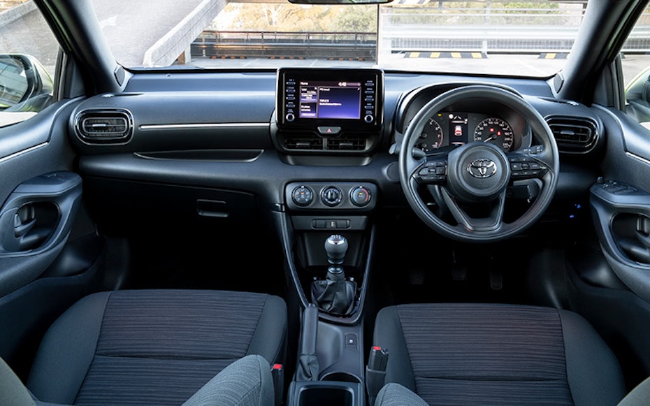 Car interior.