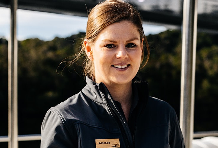 Amanda on board Spirit of the Wild