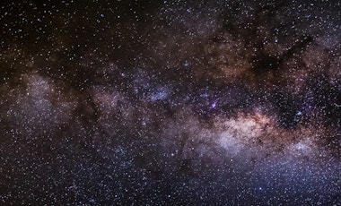 Bright time-lapse photo of The Milky Way