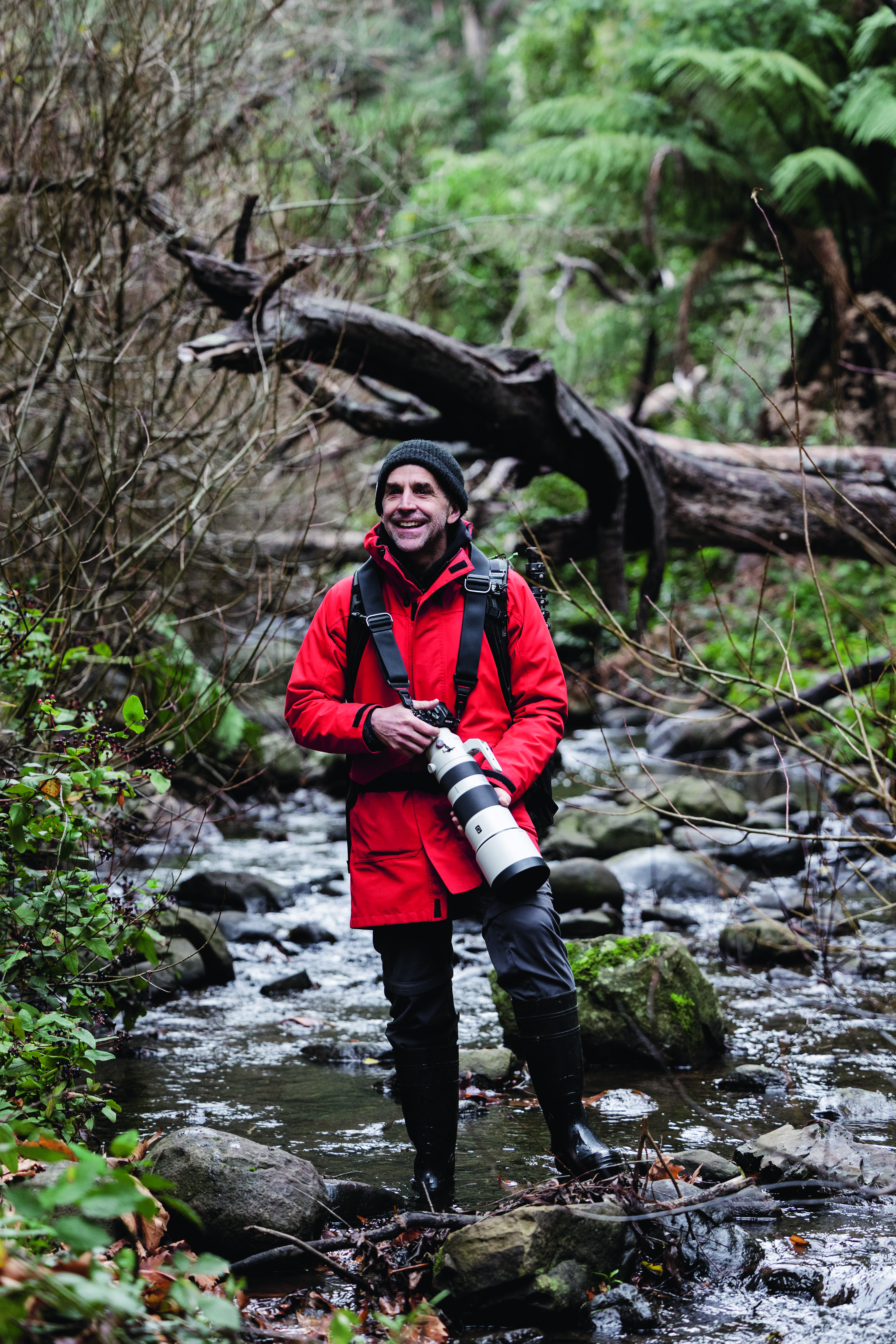 Pete Walsh the platypus whisperer