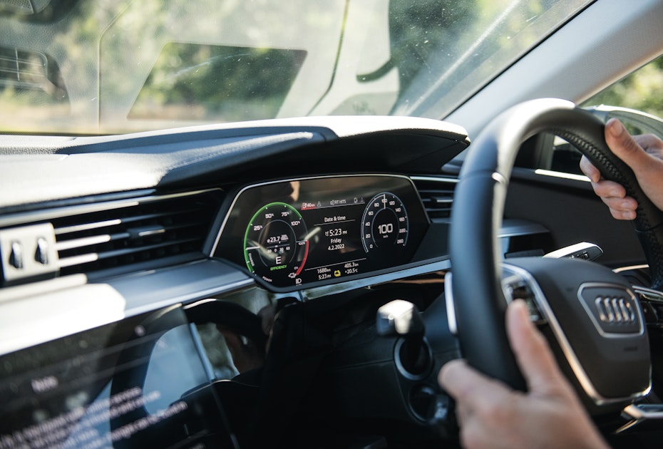 Inside the audi e-tron