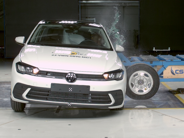 ANCAP Safety testing of the Volkswagen Polo