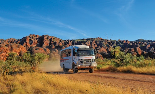 4WD bus in the Kimberley