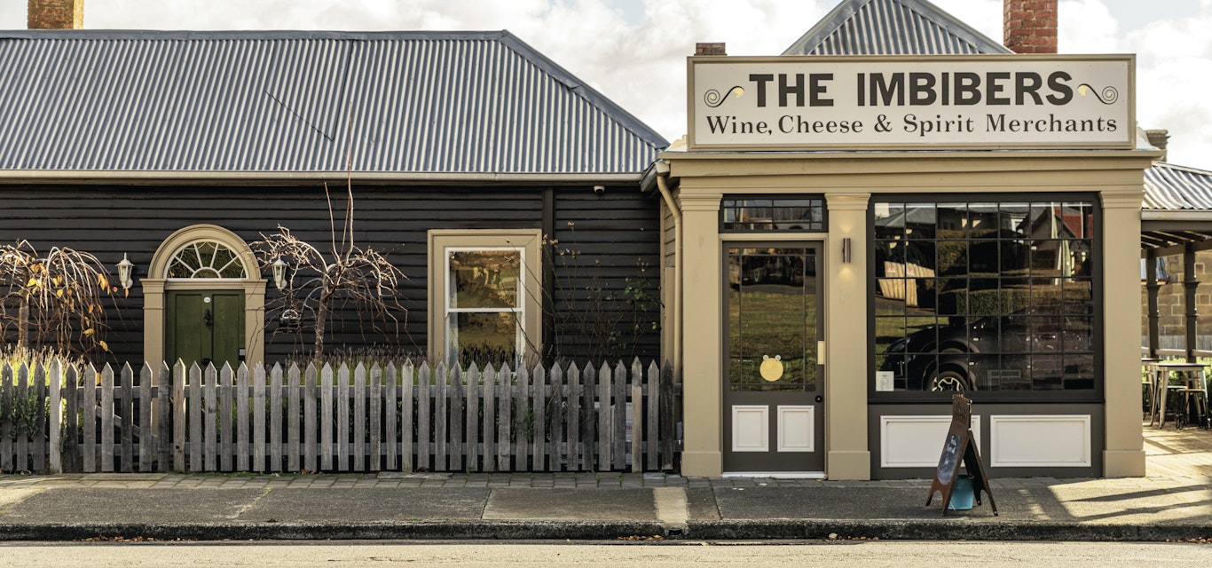the imbibers shop front