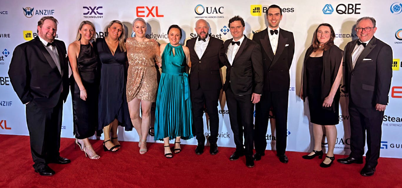 RACT staff at the 2022 ANZIIF Awards in Sydney