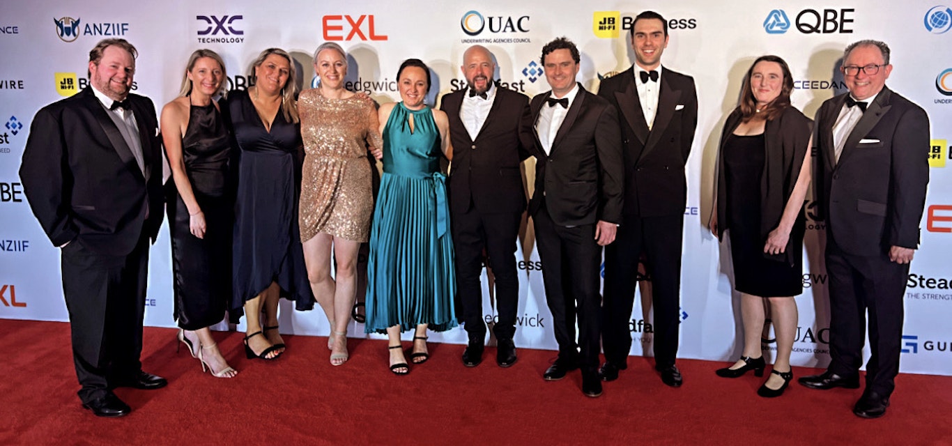 RACT staff at the 2022 ANZIIF Awards in Sydney